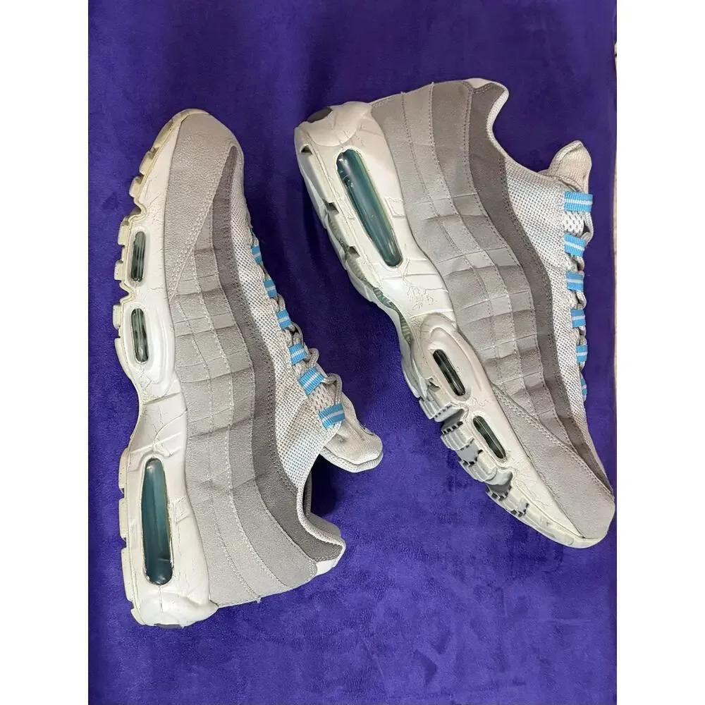 Nike Air Max 95 Men’s Sz.12 Low Top Sneakers Grey Amarillo Colorblock CD7495-100